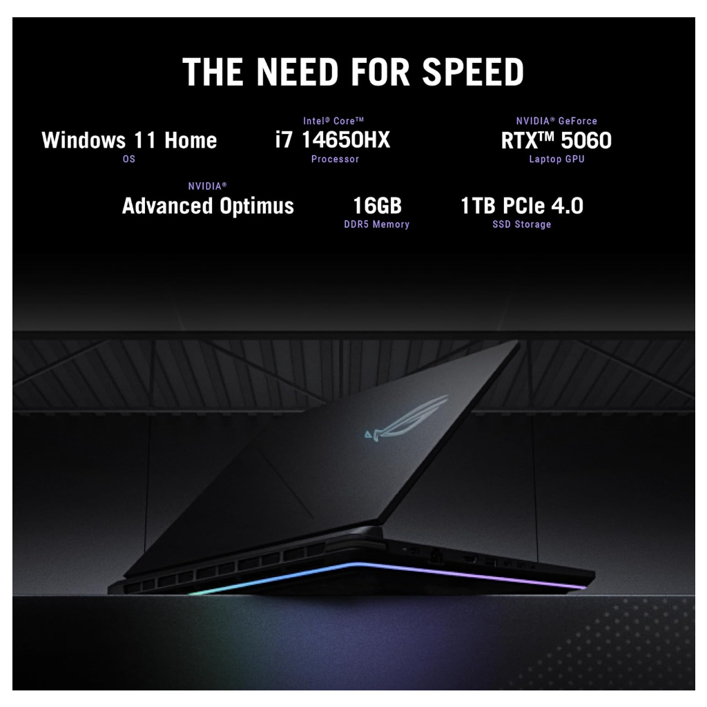 ASUS ROG Strix G16 16” i7 16GB/1TB RTX 5060 – 2025