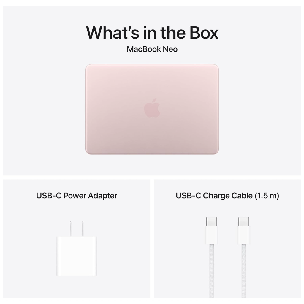 Apple MacBook Neo 13” A18 Pro 8GB/256GB – Blush