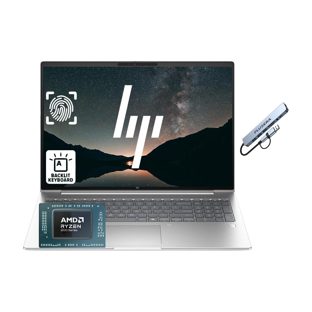 HP ProBook 4 G1a 16” Ryzen 5 16GB/512GB – Pike Silver