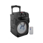 Pyle 8” Portable Bluetooth PA Speaker 500W – Black